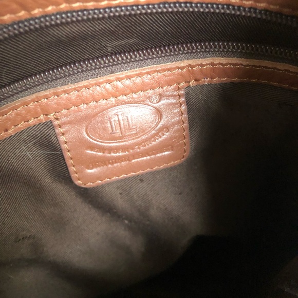 ILI Brown leather hobo style bag - Picture 6 of 6